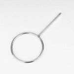 StonyLab Chrome-Plated Support Retort Ring, 140 mm