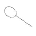 Stainless Steel Closed Ring Support for Labs 80mm