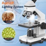 Versatile Monocular Microscope for Kids and Adults