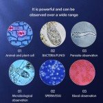 Trinocular Microscope with USB Camera and Mechanical Stage