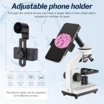 Versatile Monocular Microscope for Kids and Adults