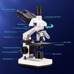 Trinocular Microscope with USB Camera and Mechanical Stage