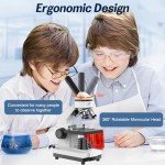 Versatile Monocular Microscope for Kids and Adults