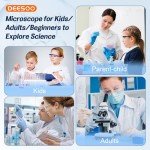 Versatile Monocular Microscope for Kids and Adults