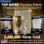 Mission Darkness TitanRF Faraday Fabric Pro Kit