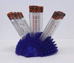 Hedgehog Test Tube Rack for 12 Tubes - Blue