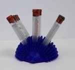 Hedgehog Test Tube Rack for 12 Tubes - Blue