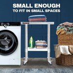 Stainless Steel Food Prep Table - 24x18 Inch