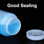 500ml White Translucent Lab Reagent Bottle Set (5)