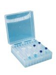 LuerFlex 100 Well Cryobox for Centrifuge Tubes - 5 Pack
