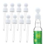 Glass Pipette Droppers for Bubly Drops - 8 Pack