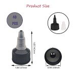 40 Pcs Natural Twist Bottle Dispensing Caps