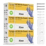 Gloves Box Holder and Organizer with Rack