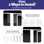 Gloves Box Holder and Organizer with Rack