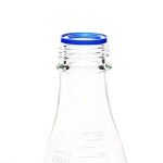 ULAB Erlenmeyer Flask Set, 500ml with Blue Caps