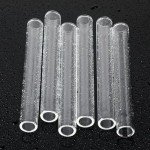 Borosilicate Glass Blowing Tubes with Brush - 6 Pcs