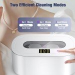 Portable Ultrasonic Jewelry Cleaner with Digital Timer