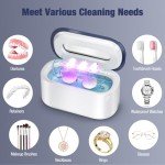 Portable Ultrasonic Jewelry Cleaner with Digital Timer