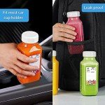 16 Oz Reusable Glass Juice Bottles with Spouts