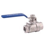 Stainless Steel Full Port Ball Valve with Locking Handles