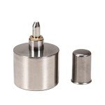 WUTA 200ml Stainless Steel Alcohol Burner Lamp