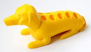 Dachshund Design Test Tube Rack – Holds 10 Tubes