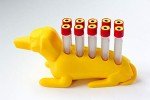 Dachshund Design Test Tube Rack – Holds 10 Tubes
