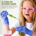 10 Pack Borosilicate Glass Luer Lock Syringes