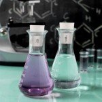 10 Pack Tapered White Rubber Stoppers with Hole