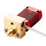 High-Temp Brass Heater Block for MK8 Extruder