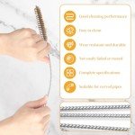 7-Piece Brass Wire Tube Brush Cleaning Kit