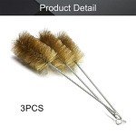 Copper Wire Tube Brush Set - 3 Pack