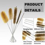 Copper Wire Tube Brush Set - 3 Pack
