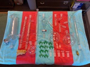 Laboratory Chemistry Distillation Rotavap Condenser Equipment