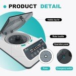 High Speed Digital Centrifuge with Temperature Protection