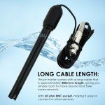 pH Meter Probe with Replacement BNC Connector