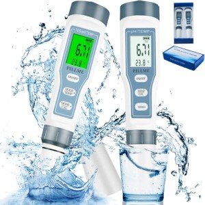 Digital pH Meter Tester - 2 Pack, High Accuracy