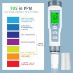 Digital pH Meter Tester - 2 Pack, High Accuracy