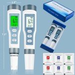 Digital pH Meter Tester - 2 Pack, High Accuracy