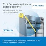 Water-Resistant Thermometer with Calibration -20 to 100°C