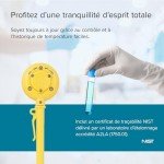 Water-Resistant Thermometer with Calibration -20 to 100°C