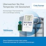 Data Logging Thermometer with Calibration and Probe