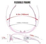 HTS HUNTERSKY Flexible Anti-Fog Safety Glasses