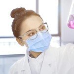 Stylish Anti-Fog Safety Glasses for Lab Use