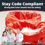 No Leak Hospital Grade Biohazard Waste Bags 50 Pk