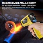 MESTEK Digital IR Laser Thermometer -58°F~1472°F