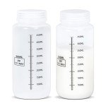 500ml Plastic Storage Bottles - Lab Grade (2 Pcs)