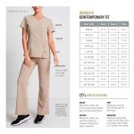 Women's Black Snap Front Lab Coat - 28