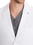 Logan Men's Mid-Length 6-Pocket Lab Coat