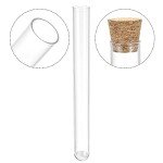 10 Pack of Plastic Test Tubes with Cork Stoppers